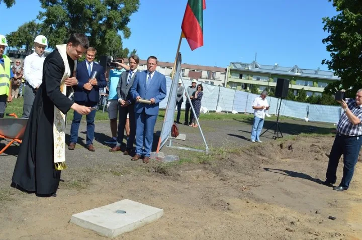 Palangoje prasidėjo baseino su sveikatingumo centru statybos – nuotrauka 5
