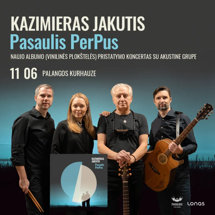 Į Palangą atvykstantis Kazimieras Jakutis-Pagulbis: „Vis dažniau pagalvoju, koks sumautas stebuklas yra gyvenimas – jis taip greitai praeina“