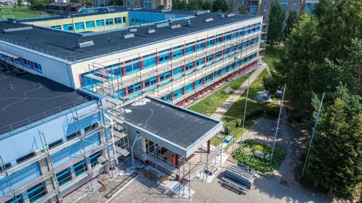 Rugsėjo 1-ąją „Baltijos“ moksleiviai grįš į pasikeitusią, šviesesnę mokyklą