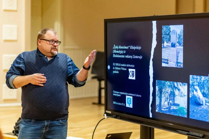 Palangoje – tarptautinis seminaras apie žydų istoriją ir Holokaustą – nuotrauka 5