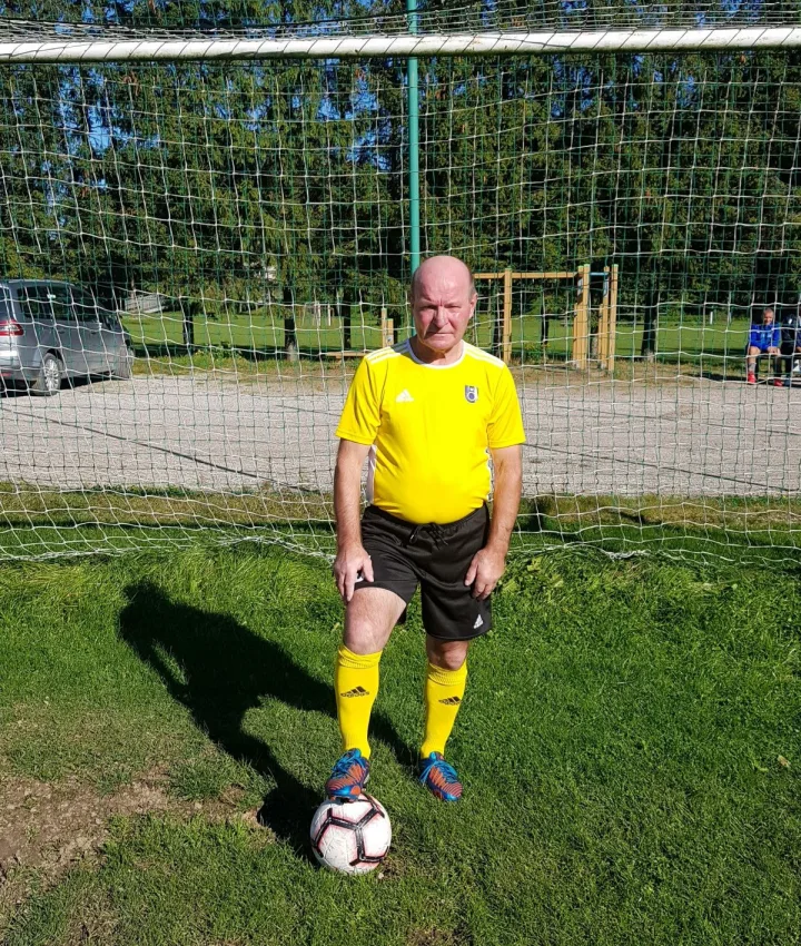 Jonas Jonkus yra vyriausias, dar aktyviai žaidžiantis Palangos futbolininkas