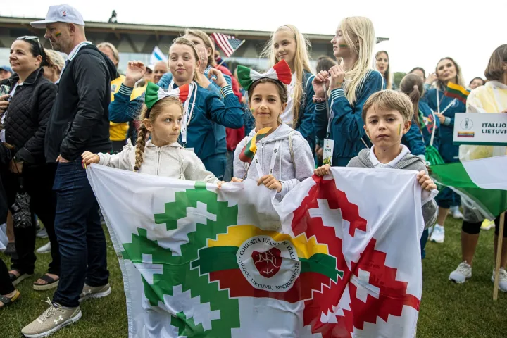 Palangoje – pasaulio lietuvių šventė: sportas, vienybė ir tikroji Lietuva (FOTO GALERIJA) – nuotrauka 14