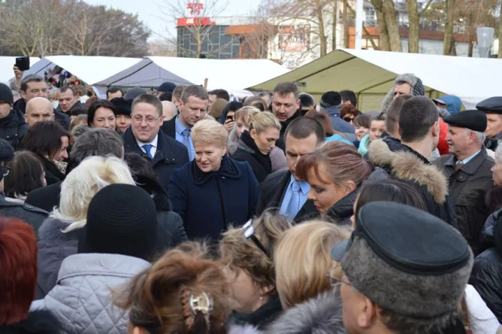 Vienuoliktoje „Palangos stintoje“ žuvį kepė ir prezidentė D. Grybauskaitė – nuotrauka 6