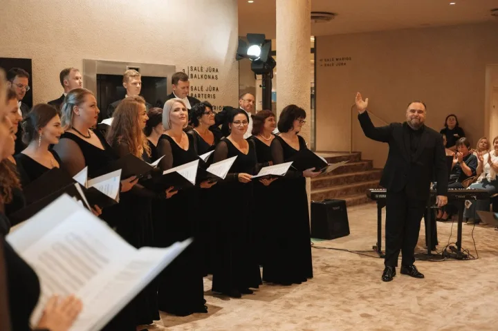 Koncertas „Dainos smėlio laiptais“. Dominyko Mažūno nuotrauka