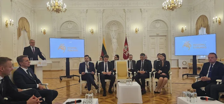 Penktajame Regionų forume Prezidentūroje dalyvavęs Palangos meras Šarūnas Vaitkus: „Buvo karšta, bet įdomu“ – nuotrauka 1