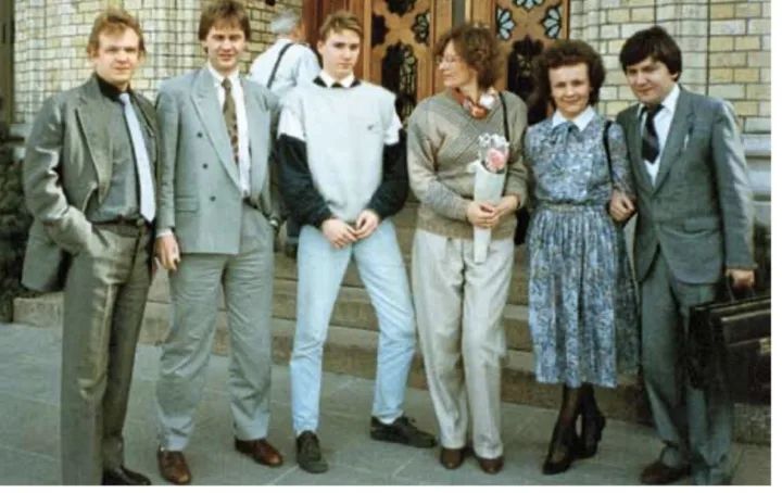 Laima L. Andrikienė pirmosios diplomatų misijos į Oslą gretose 1990 metų pabaigoje