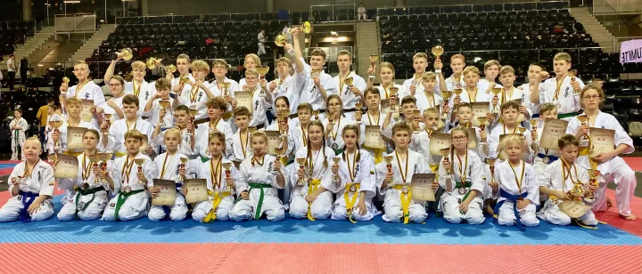 Okinava sporto klubas – efektyviausias Lietuvos kata čempionate – nuotrauka 1