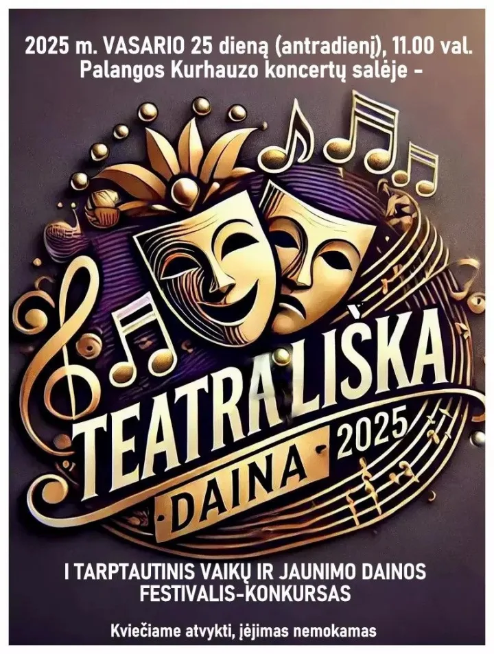 Dainuojantys Lietuvos talentai susitinka Palangoje – startuoja „Teatrališka daina 2025“
