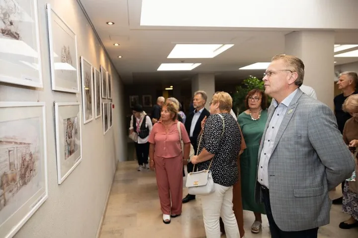 Seime pristatytos dvi Palangos krašto menininkų parodos – nuotrauka 2