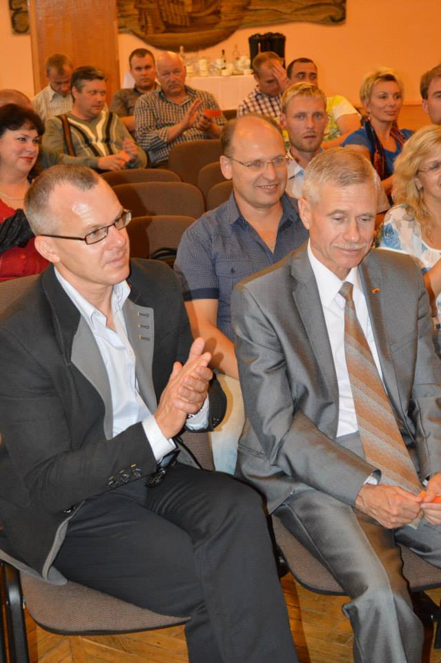 Rimantas Gliožeris (kairėje) ir Arvydas Dočkus.