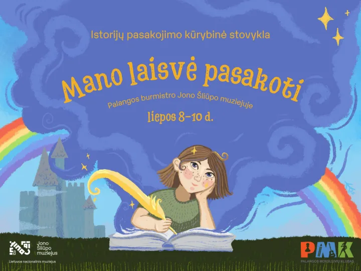 Į Jono Šliūpo muziejų grįžta istorijų pasakojimo kūrybinė stovykla „Mano laisvė pasakoti“