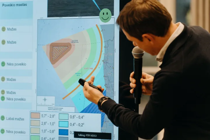 Jūrinio vėjo parko „Curonian Nord“ poveikio aplinkai vertinimo ataskaita pristatyta visuomenei – nuotrauka 1