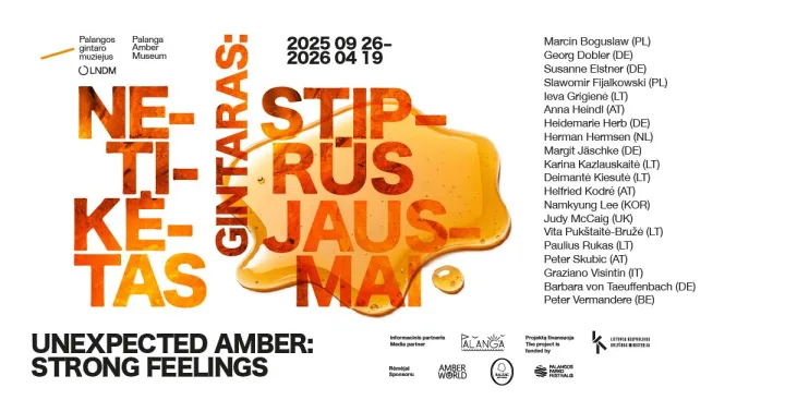 Netikėtas gintaras - stiprūs jausmai. Dizainerė Lina Bastienė