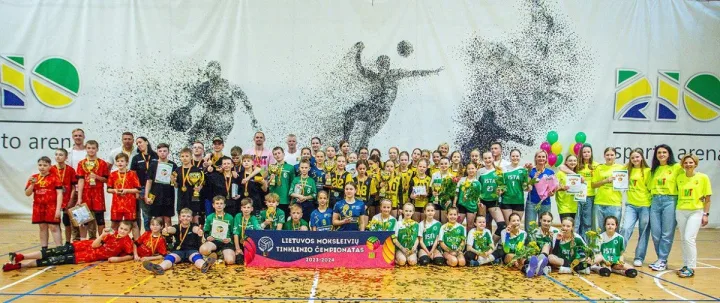Tinklinio šventėje „RIO arenoje“ paaiškėjo jauniausi Lietuvos čempionai