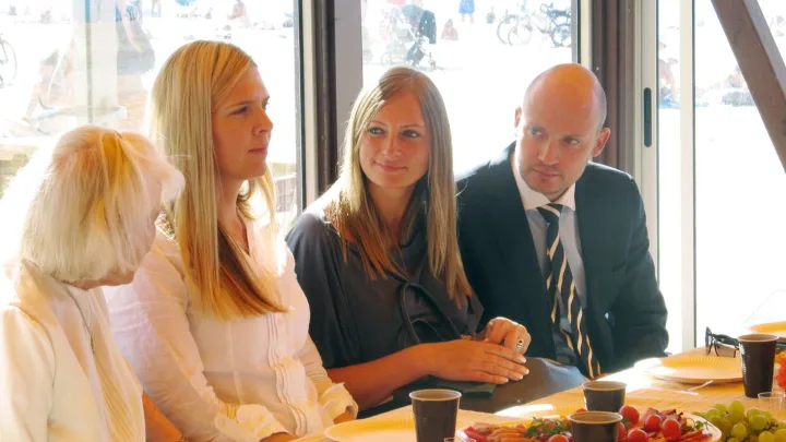 A. Bilotaitė, jos padėjėja R. Petrauskienė ir J. Survila.