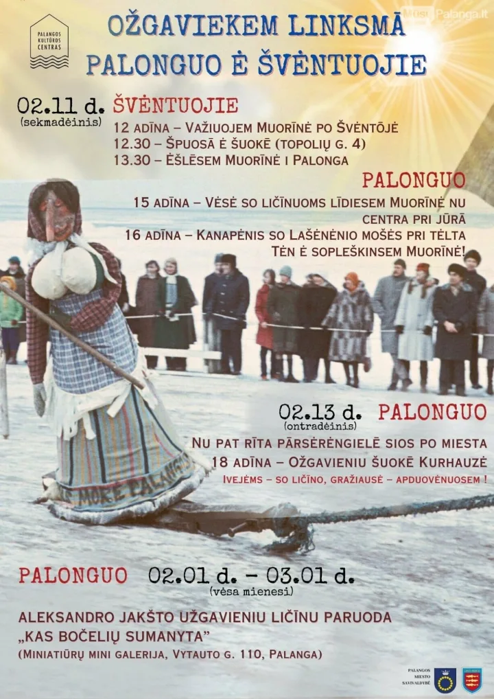 Užgavėnės Palangoje ir Šventojoje – nuotrauka 1