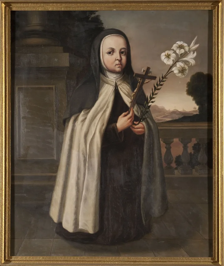 Marijos Onos Teresės Vazaitės portretas, aut. Danielis Šulcas, apie 1651. Vizitiečių vienuolyno nuosavybė
