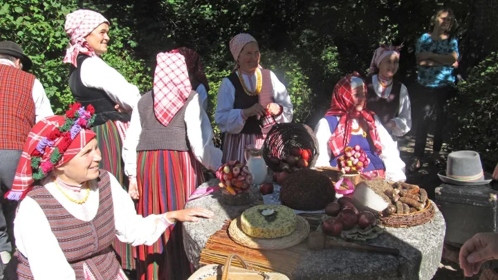 „Mėguva“ priminė ir žemaitiškas dainas, ir M. Valančiaus aprašytus liaudies žaidimus.