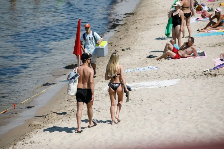 Karščiai; pajūris / BNS nuotr.