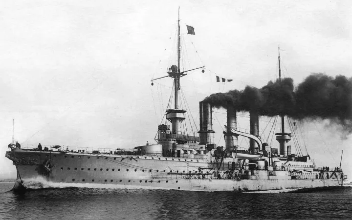 Karo laivas „Prinz Adalbert“ prieš 1914 m.