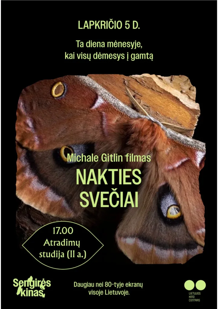 SENGIRĖS KINAS Palangos viešojoje bibliotekoje: „Nakties svečiai“