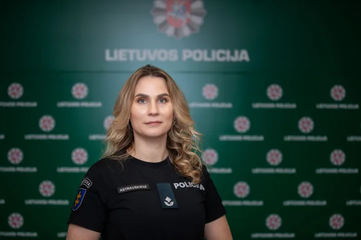 Klaipėdos apskrities VPK Operatyvaus valdymo skyriui vadovaujanti Inga Astrauskienė