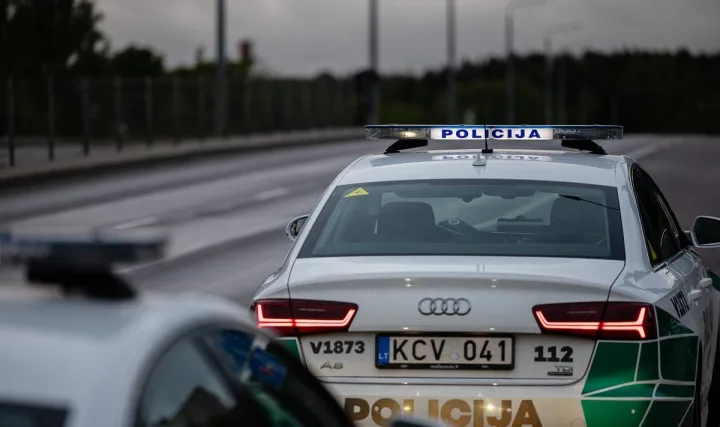 Policijos reidas Vilniaus gatvėse. FOTO: JOSVYDAS ELINSKAS | ELTA