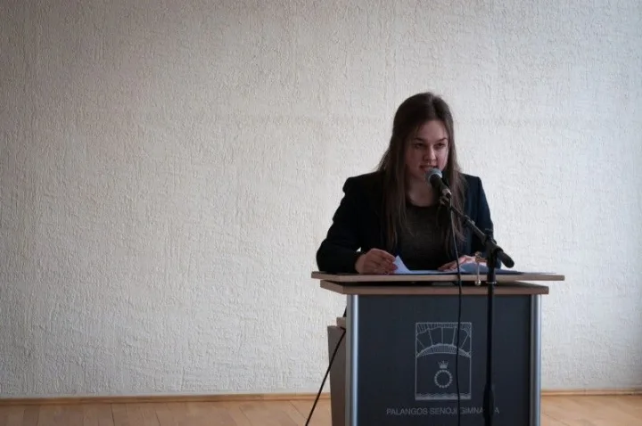 Gimnazistė – respublikinio konkurso laureatė