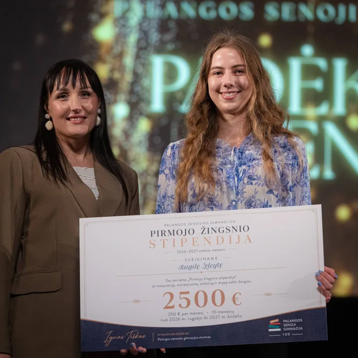 Palangos senoji gimnazija pakvietė mokyklos ir viso kurorto bendruomenę į Padėkos vakarą (FOTO GALERIJA) – nuotrauka 9
