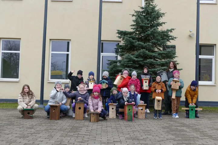 Inkilų kėlimo akcija „Man namelis, tau giesmelė“