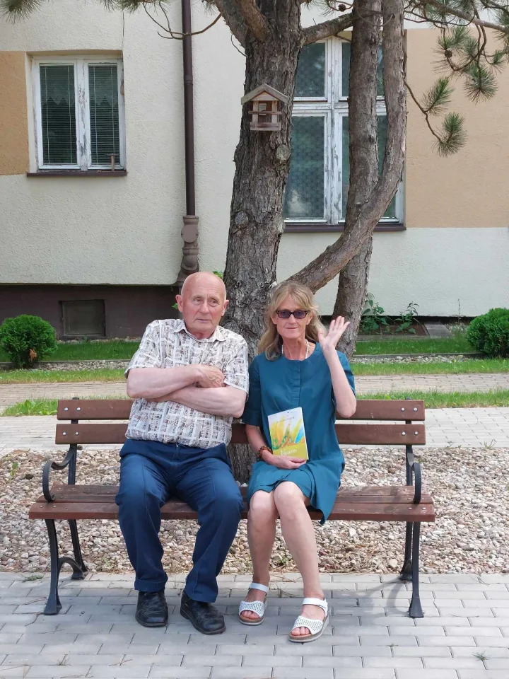 Vaiva su tėvu Punske