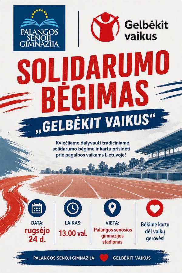 Kviečia į Solidarumo bėgimą