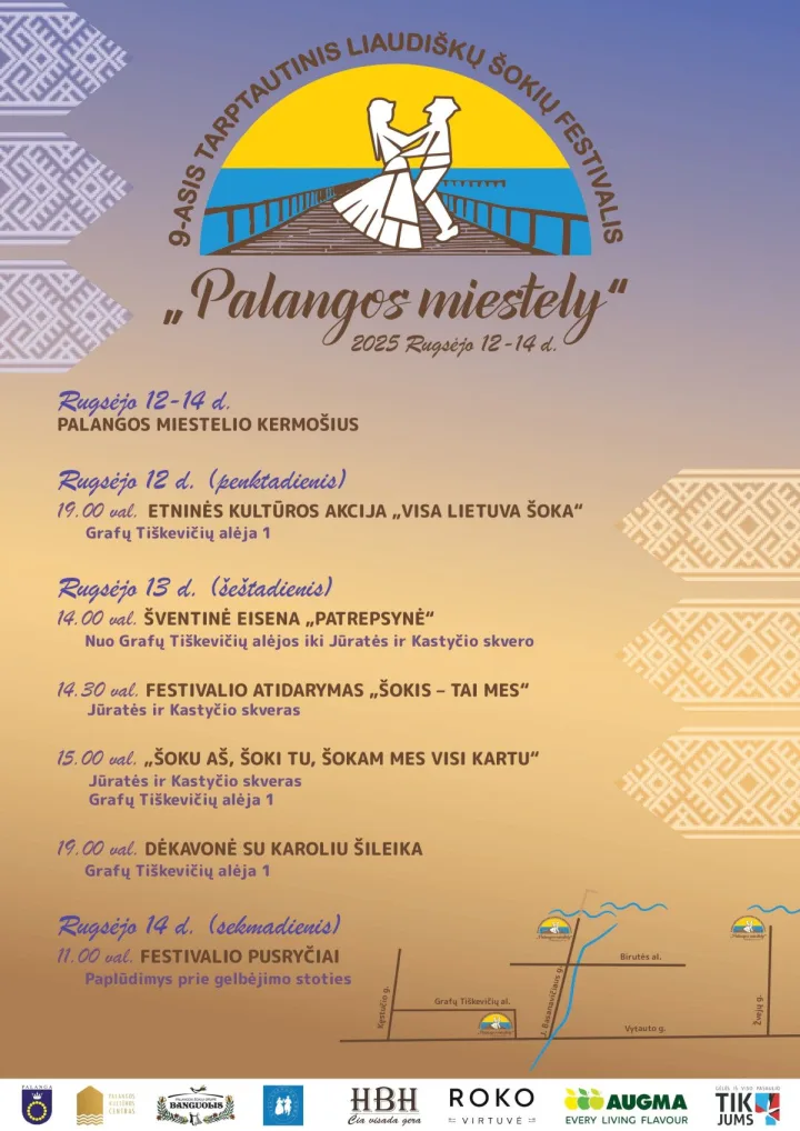 Palangos miestely – šokių ir bendrystės šventė