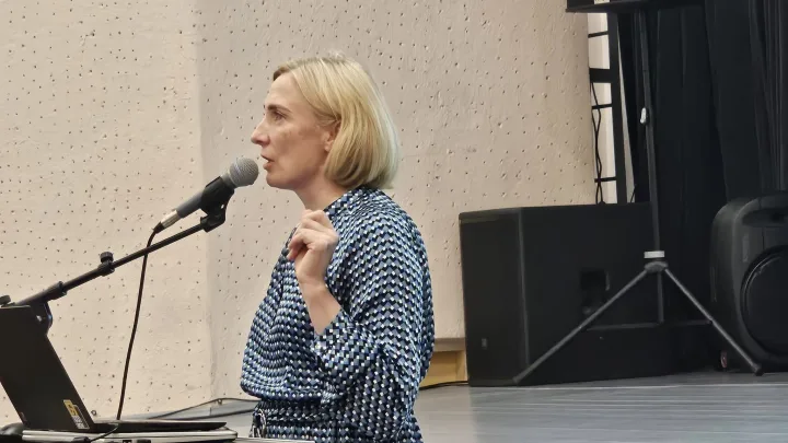 Švietimo pagalbos tarnybos vadovė Vilma Želvienė