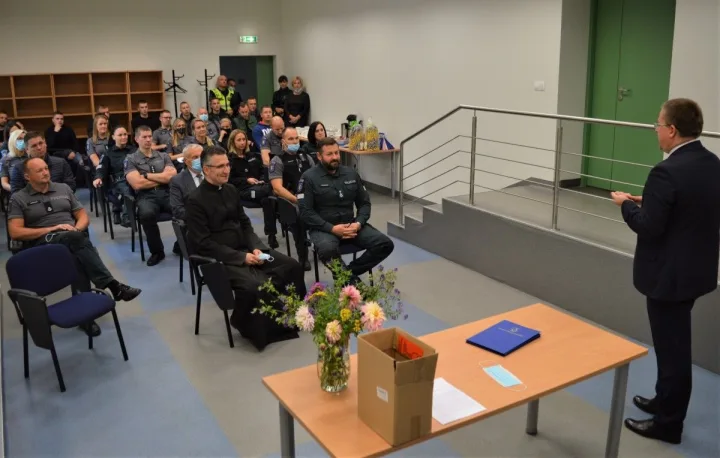 Angelų sargų dienos proga – miesto vadovų sveikinimai policijos pareigūnams