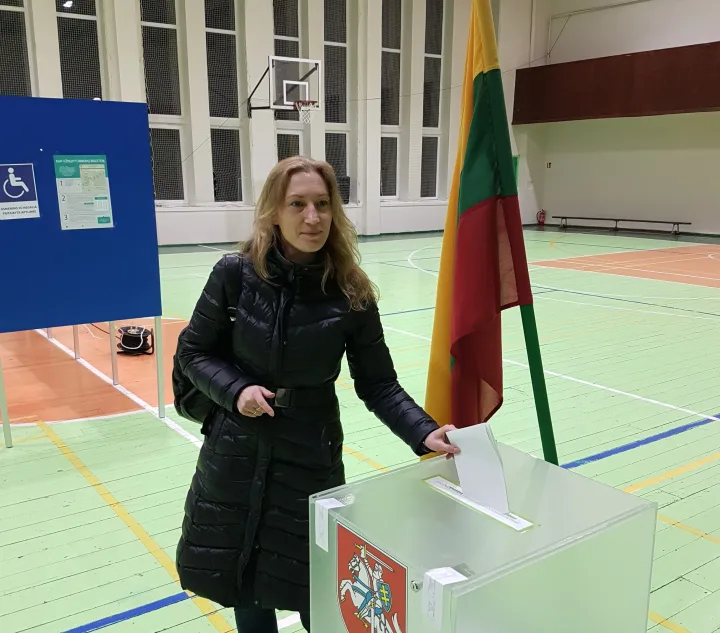 Palangiškė Diana savo pilietinę pareigą tik ką altiko