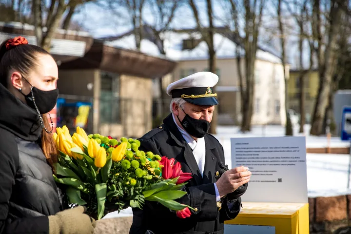 Akimirkos iš Vasario 16-osios minėjimo Palangoje (FOTO GALERIJA) – nuotrauka 5
