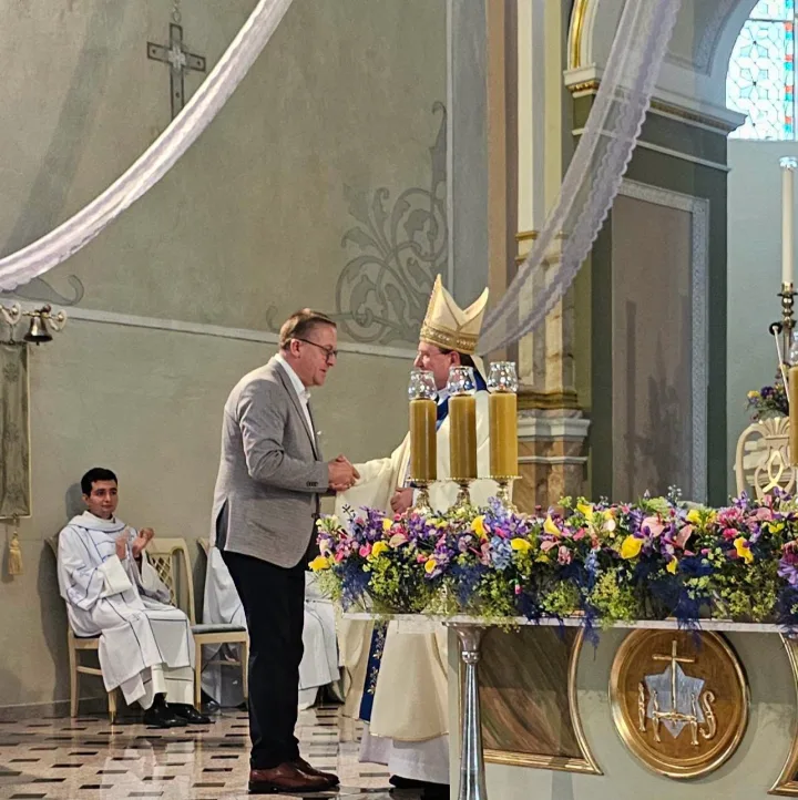Palangos dekanato dieną Žemaičių Kalvarijos atlaiduose – malda už bendruomenę ir padėka tarnaujantiems žmonėms – nuotrauka 1