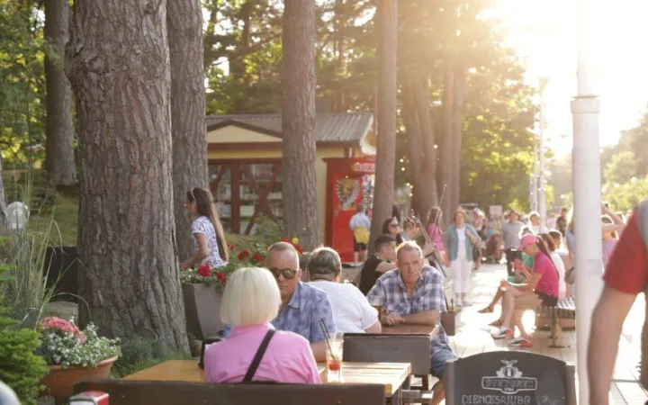 Palanga Joninių savaitgalį. Delfi.lt nuotr.