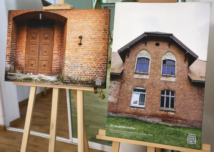 Palangoje eksponuojamos „Raudonos Klaipėdos krašto plytos“ – nuotrauka 1