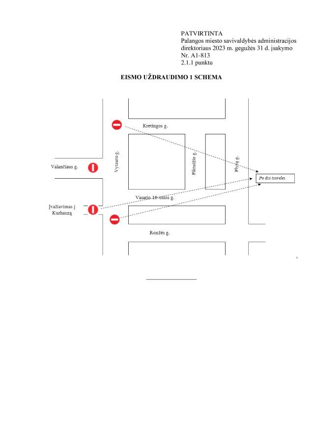 Dėl eismo organizavimo kurorto festivalio „Myliu Palangą 770“ metu – nuotrauka 4