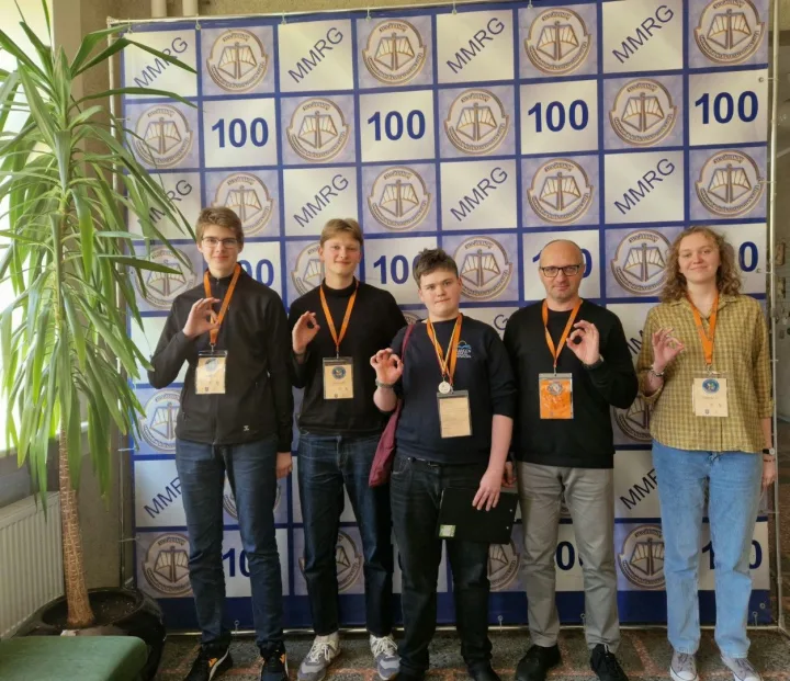 Gimnazistui Tomui Jakubauskui – geografijos olimpiados sidabro medalis – nuotrauka 1