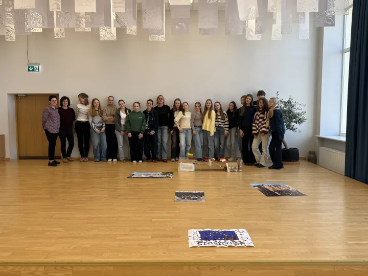 Erasmus+ projekto dalyviai, Palangos gimnazistai ir Vokietijos mokiniai, susitiko Palangoje (FOTO GALERIJA) – nuotrauka 4