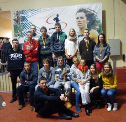 Palangos sporto centro lengvaatlečių komanda.