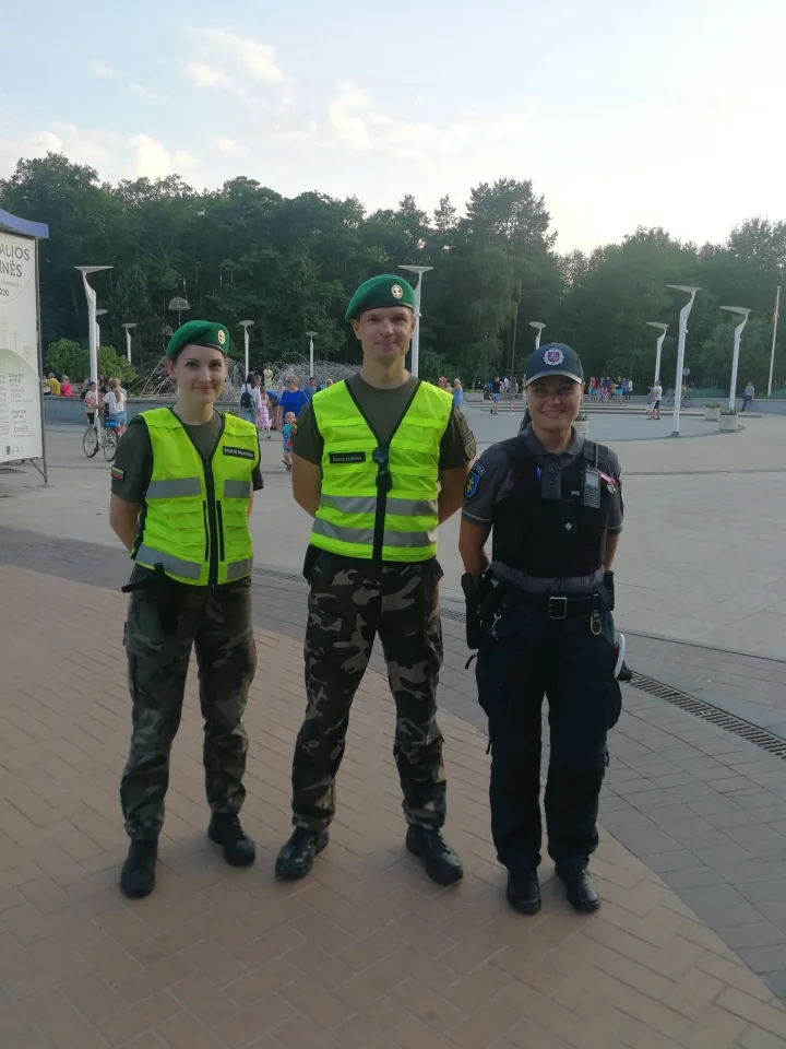 Palangoje startavo naujas šaulių paramos policijai projektas – nuotrauka 1