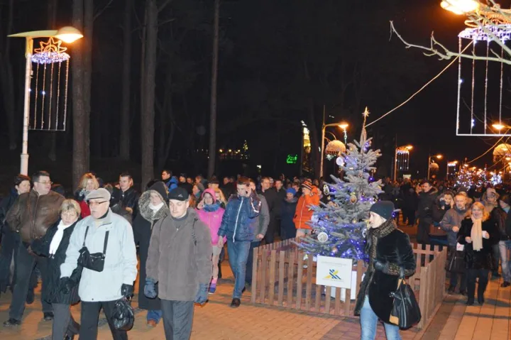 Naujųjų metų naktį Palangoje vilnijo žmonių jūra – nuotrauka 7