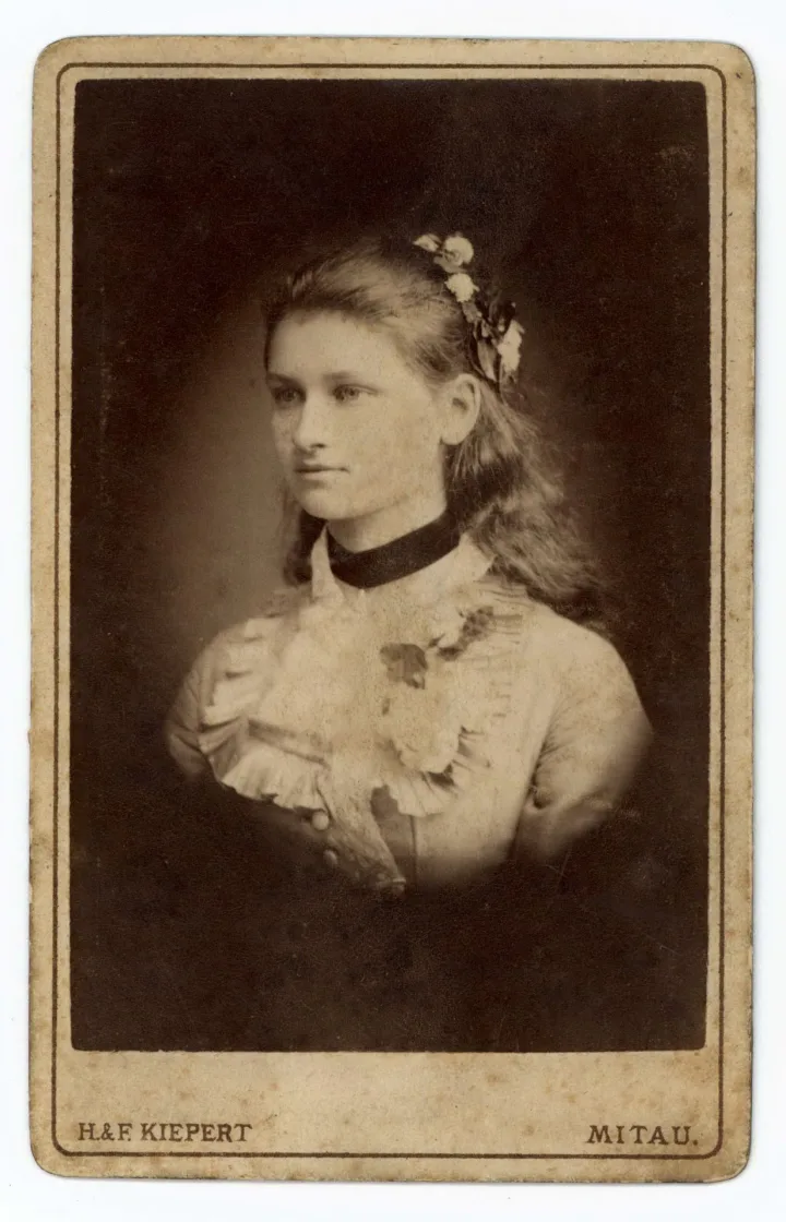 Liudvika Malinauskaitė apie 1882 m. Lietuvių literatūros ir tautosakos instituto nuotrauka