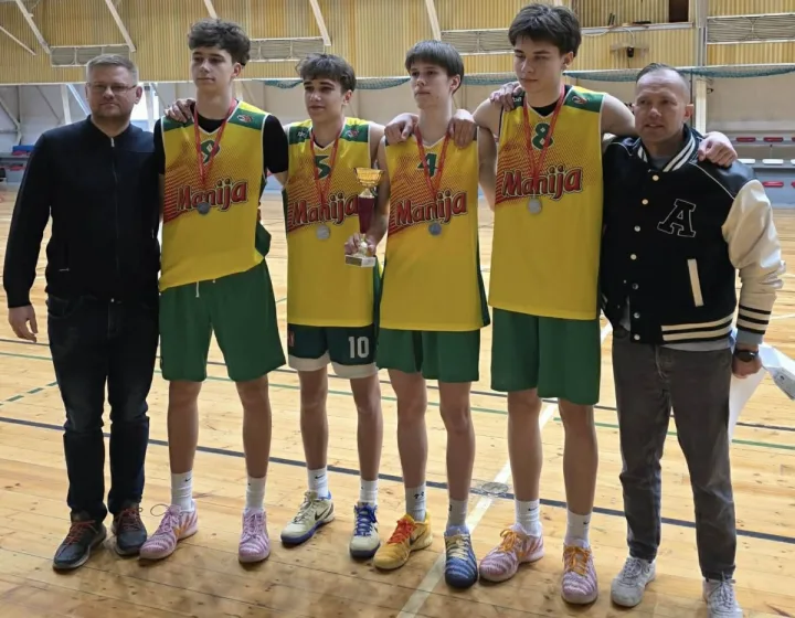 Palangos gimnazistai – tarp stipriausių Lietuvoje: 3x3 krepšinio varžybose iškovota 4-oji vieta