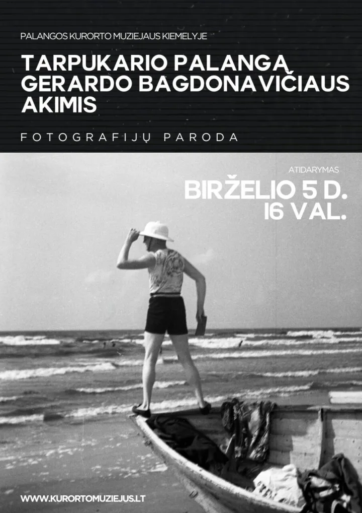 Tarpukario fotografijų paroda Palangos kurorto muziejuje