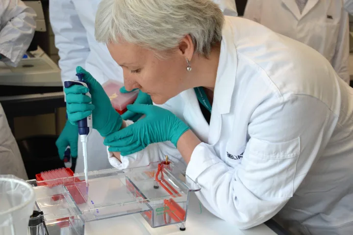 Palangos senosios gimnazijos biologijos mokytoja Daiva Urbštienė